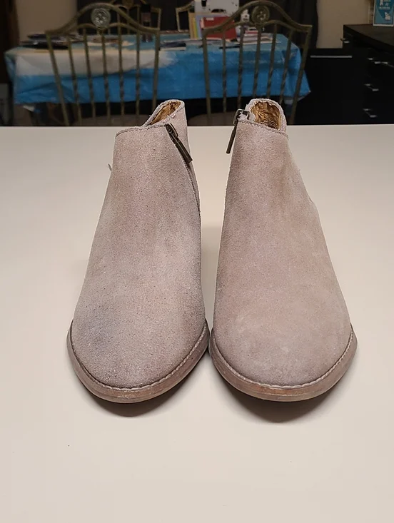 Lucky Brand Falisha Suede side zip ankle boots size 9 - Picture 2 of 11